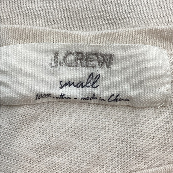 J. Crew Tee with a Silk Bow Tee SZ Small - Picture 5 of 11